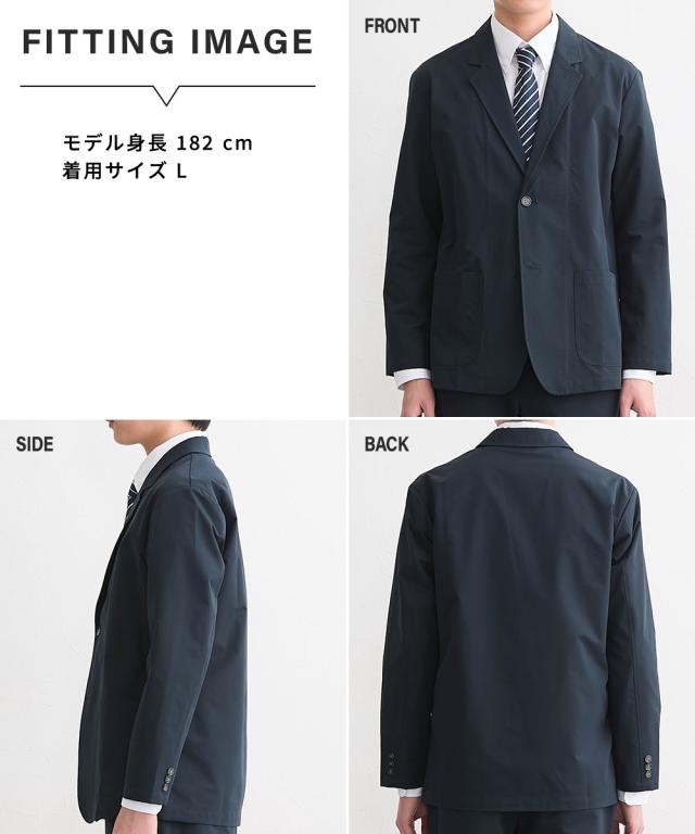 スーツ ビジネス メンズ セットアップ 可能 ライト テーラード ジャケット 春 夏 秋 大きいサイズ | 3L〜10L | ニッセン nissen_11