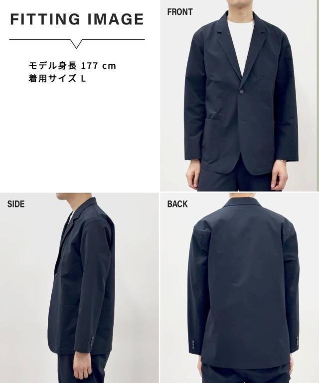 スーツ ビジネス メンズ セットアップ 可能 ライト テーラード ジャケット 春 夏 秋 大きいサイズ | 3L〜10L | ニッセン nissen_12