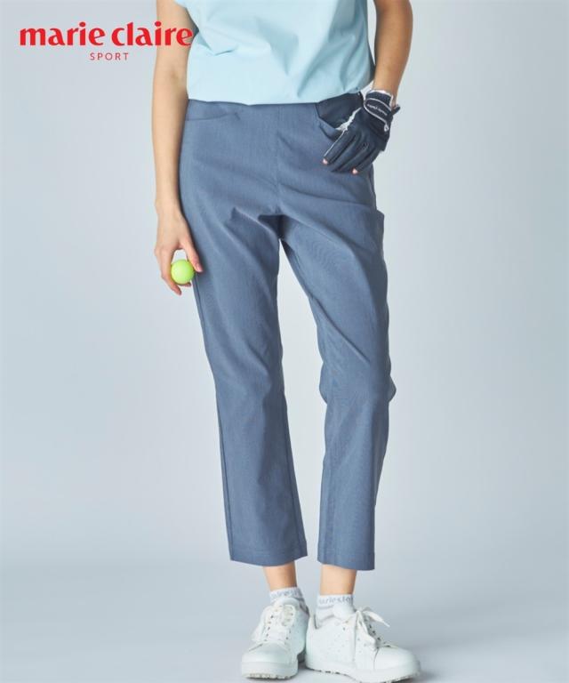 marie claire SPORT 運動競技御召しもの ボトムス レディース 吊りひも雨水 伸ばすこと ロング ズボン下 marie claire sport 吸汗速乾 UVはね除ける 夏 ニッセン nissen