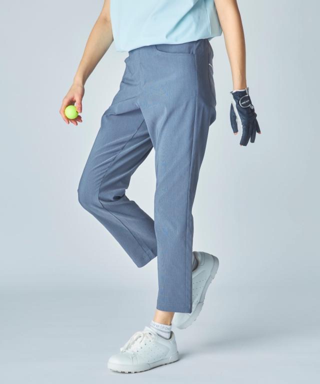 marie claire SPORT 運動競技御召しもの ボトムス レディース 吊りひも雨水 伸ばすこと ロング ズボン下 marie claire sport 吸汗速乾 UVはね除ける 夏 ニッセン nissen