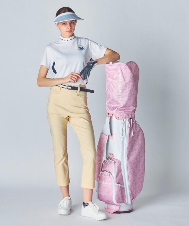 marie claire SPORT スポーツウェア トップス レディース 多機能 半袖 切替モックネック プルオーバー marie claire sport 接触冷感 吸湿冷感 UVカット 吸汗速乾_13