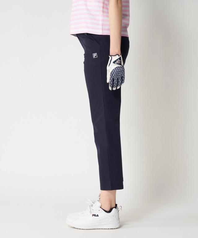 FILAGOLF 運動競技御召しもの ボトムス レディース 全道のり 伸ばすこと テーパード ロング ズボン下 FILA GOLF UVはね除ける 吸汗速乾 夏 | 4L/5L/6L | ニッセン nissen