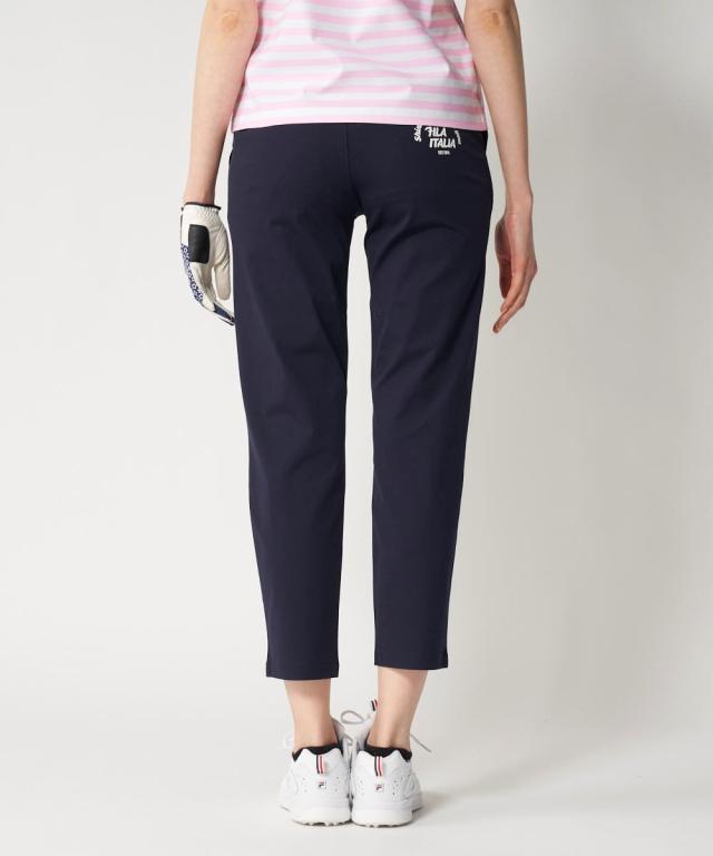 FILAGOLF 運動競技御召しもの ボトムス レディース 全道のり 伸ばすこと テーパード ロング ズボン下 FILA GOLF UVはね除ける 吸汗速乾 夏 | 4L/5L/6L | ニッセン nissen