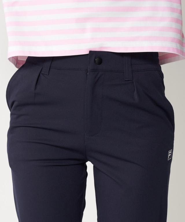 FILAGOLF 運動競技御召しもの ボトムス レディース 全道のり 伸ばすこと テーパード ロング ズボン下 FILA GOLF UVはね除ける 吸汗速乾 夏 | 4L/5L/6L | ニッセン nissen