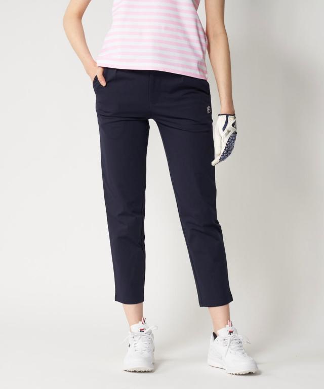 FILAGOLF 運動競技御召しもの ボトムス レディース 全道のり 伸ばすこと テーパード ロング ズボン下 FILA GOLF UVはね除ける 吸汗速乾 夏 | 4L/5L/6L | ニッセン nissen