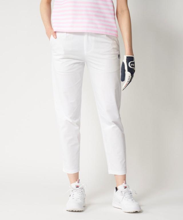FILAGOLF 運動競技御召しもの ボトムス レディース 全道のり 伸ばすこと テーパード ロング ズボン下 FILA GOLF UVはね除ける 吸汗速乾 夏 | 4L/5L/6L | ニッセン nissen