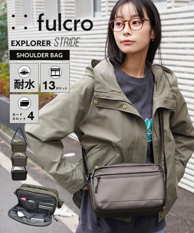 レディース fulcro フルクロ Explorer ミニ ショルダー ストライド 春 夏 秋 冬 斜め掛け かばん バック かわいい おしゃれ ニッセン nissen