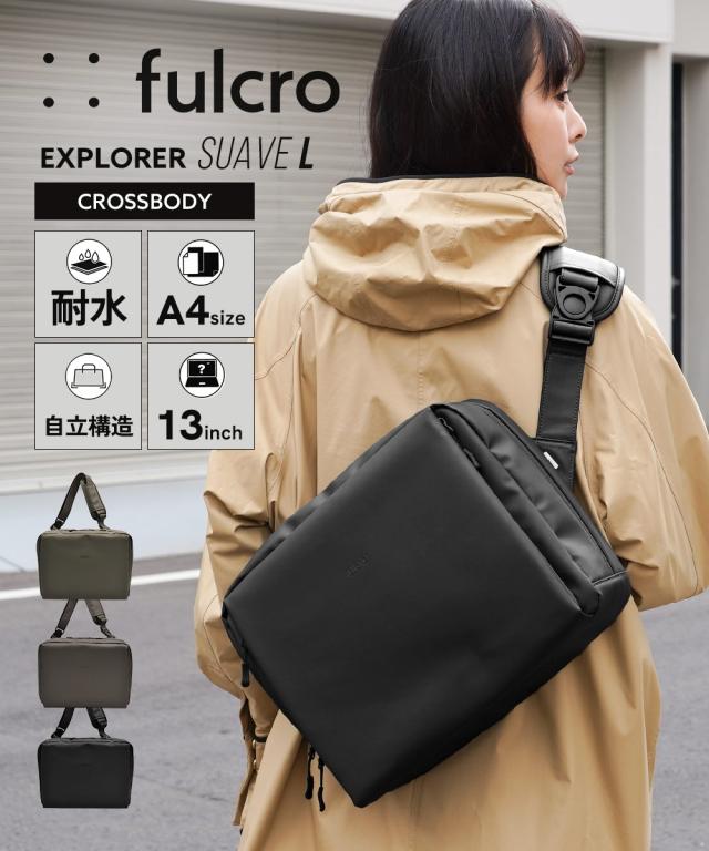 レディース fulcro フルクロ Explorer クロスボディ スアーベL 春 夏 秋 冬 斜め掛け かばん バック かわいい おしゃれ ニッセン nissen