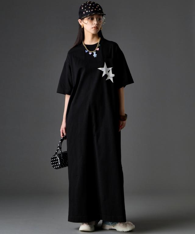 衣装 ロング マキシ レディース うしろ側 刷り上げる プルオーバー GEVS. 夏 ひざ下 | M〜5L | ニッセン nissen