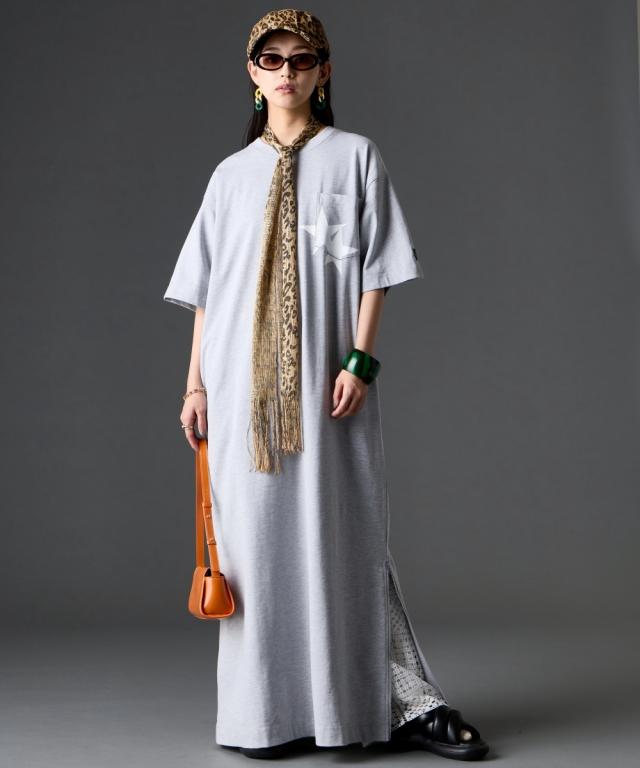 衣装 ロング マキシ レディース うしろ側 刷り上げる プルオーバー GEVS. 夏 ひざ下 | M〜5L | ニッセン nissen