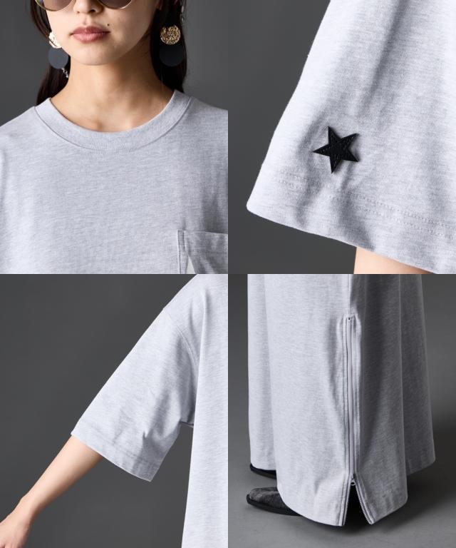 衣装 ロング マキシ レディース うしろ側 刷り上げる プルオーバー GEVS. 夏 ひざ下 | M〜5L | ニッセン nissen
