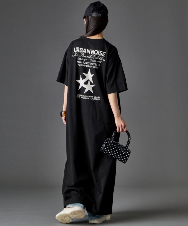 衣装 ロング マキシ レディース うしろ側 刷り上げる プルオーバー GEVS. 夏 ひざ下 | M〜5L | ニッセン nissen