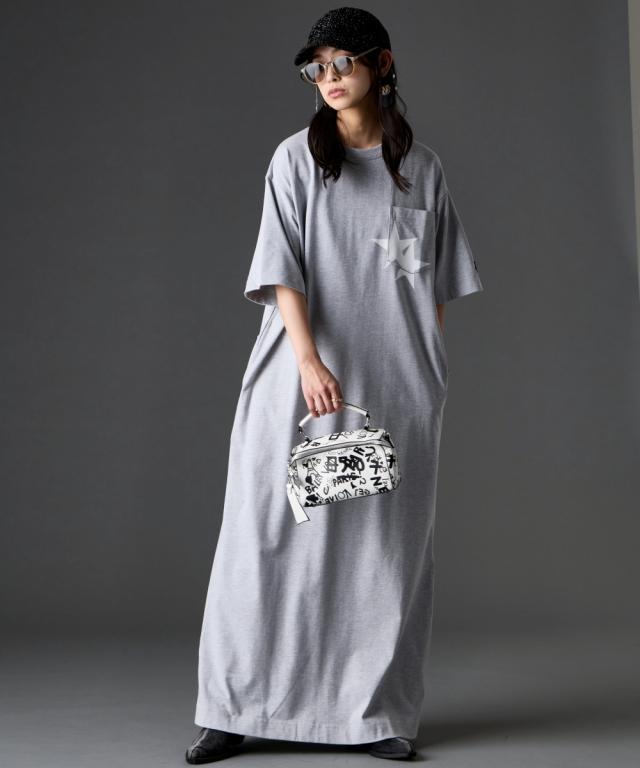 衣装 ロング マキシ レディース うしろ側 刷り上げる プルオーバー GEVS. 夏 ひざ下 | M〜5L | ニッセン nissen