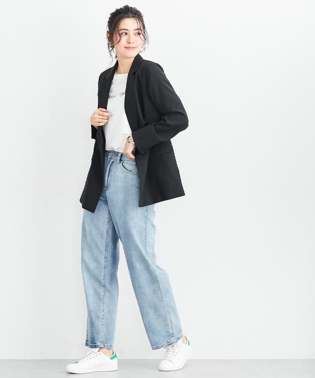 スーツ レディース 冷却アイテムをこっそり忍ばせることができるポケット付き 夏多機能 テーラード ジャケット 夏 ビジネス | S/M/L | ニッセン nissen スーツ レディース 冷却アイテムをこっそり忍ばせることができるポケット付き 夏多機能 テーラード ジャケット 夏 ビジネス | S/M/L | ニッセン nissen