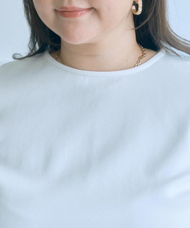 Tシャツ カットソー レディース らめちゃんコラボ ペプラム トップス 夏 | L〜6L | ニッセン nissen_11