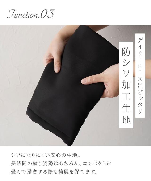 喪服 礼服 ブラックフォーマル レディース 洗える防しわ 前開き ドレープシフォン ロング ボウタイ ブラウス ＋ パンツ セット 春 夏 秋 冬 ニッセン nissen_9