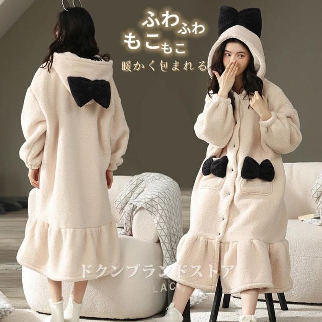 シルク絹100% 美肌長袖ネグリジェ パジャマ　寝巻　ワンピース　F 黒花柄 シルク絹100% 美肌長袖ネグリジェ パジャマ 寝巻 ワンピース F 小花柄