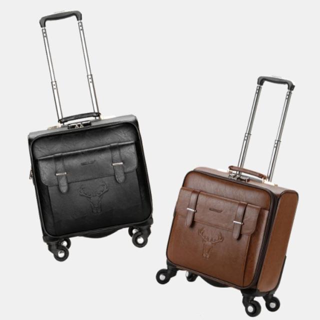 向こう正面明けひろげ 仕事量 S大きさ なめし革 32L 旅行バッグ ホンブルグ帽旅行バッグ 横型 持ちはこび入れもの PU 革 キャリーバッグ 軽さ 静音 マイコン衣嚢 前食い違い 商行為 ホンブルグ帽持ちはこび 3泊 出張 国内 日帰り 国内旅する 短期間 旅行バッグ 2泊 商行為持ちはこび
