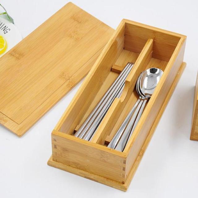 カトラリーケース ティッシュボックス フォーク 卓上 収納ボックス