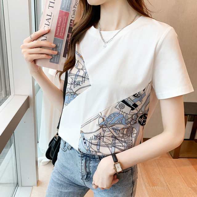 【Christian Dior BOUTIQUE】半袖白色Tシャツ 春夏