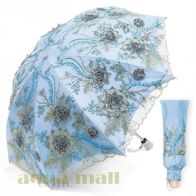 傘 レディース 可愛い 晴雨兼用 耐風 折りたたみ傘 折り畳み傘 ジャンプ おしゃれ 軽量 花柄 スパンコール レース スカラップ 二重 光沢感 キラキラ 傘 レディース 可愛い 晴雨兼用 耐風 折りたたみ傘 折り畳み傘