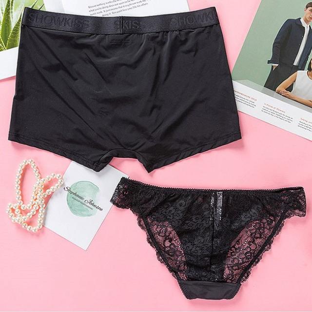 ペアショーツ カップル下着 セクシー 男女2点セット レギュラー