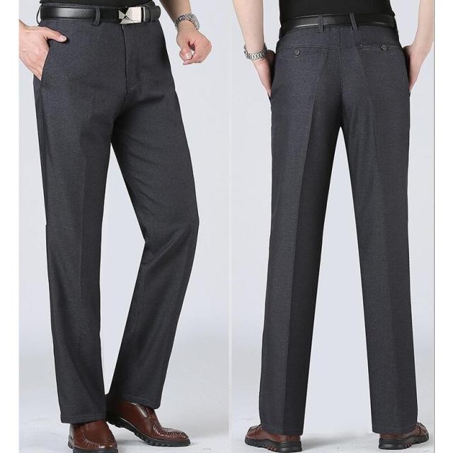 スラックス ビジネススラックス メンズ ビジネス クールビズ 涼しい ウォッシャブル 紳士 美脚 代引不可