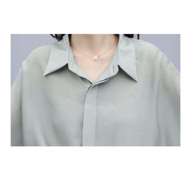 セットアップ レディース 40代 春夏 UVカットセットアップ通勤 長袖ブラウス ショットパンツ 2点セット カジュアルセット オシャレ 韓国風 ゆったり 大人 新作 セットアップ レディース 40代 春夏 UVカットセットアップ通勤 長袖