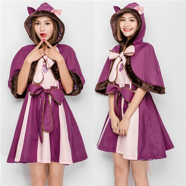 チェシャ猫 仮装 衣装 女性Lサイズ Amazon.co.jp: [JUNDOMECY