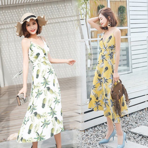 ワンピース レディース 夏 マキシ丈ワンピース キャミ ロングノースリーブ マキシ丈ワンピース 花柄 砂浜 背出しオシャレ 結婚式 上品 着痩せ 大人 新作