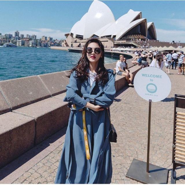 トレンチコート レディース スプリングコート チェスターコート ゆったり カジュアル アウター 無地 通勤通学 新作登場