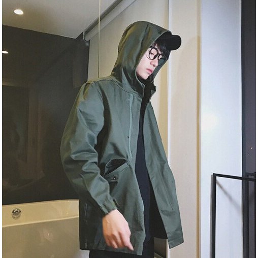 ジャケット メンズ おしゃれ ブランド 無地 柄 黒 フード ワーク