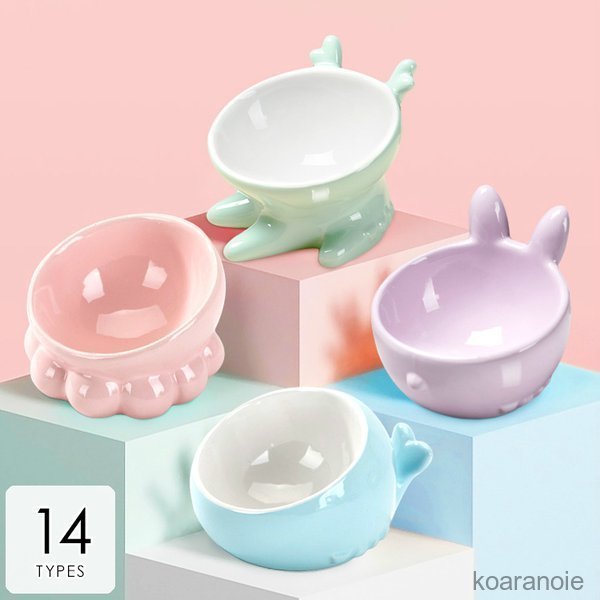 ペット用品 ペットグッズ ペット用食器 給水器 給餌器 食器 水分補給 オシャレ シンプル パステルカラー パープル ピンク グリーンポップ 生活用品 の通販は 5,471円