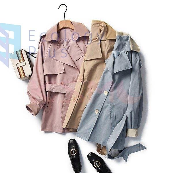 トレンチコート スプリングコート トレンチジャケット レディース 40代 春秋 バックリボン ダスターコート ダブルコート 着痩せ 韓国風 通勤 オシャレ 3色