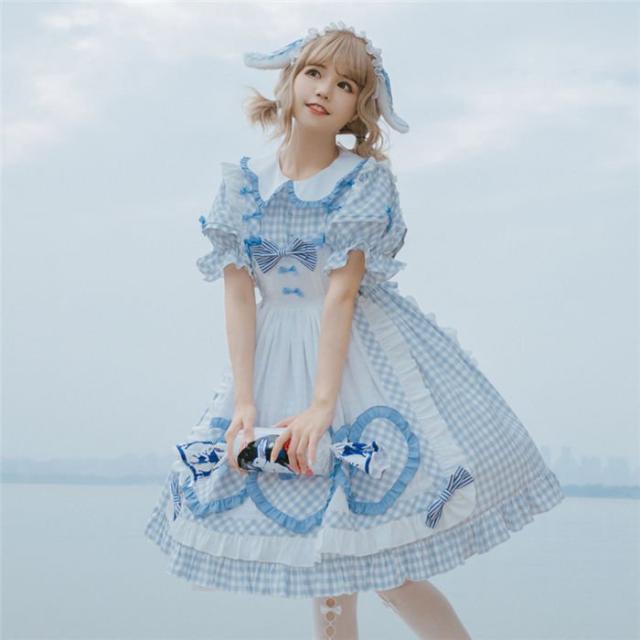 Lolitaワンピース レディース セットアップ 2セット トップス 少女