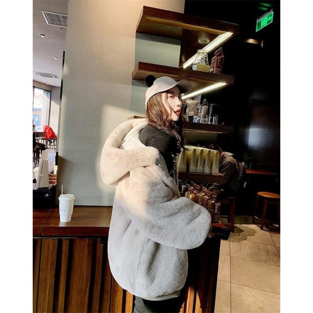 ブルゾン ファーコート フリースコート レディース ロングコート