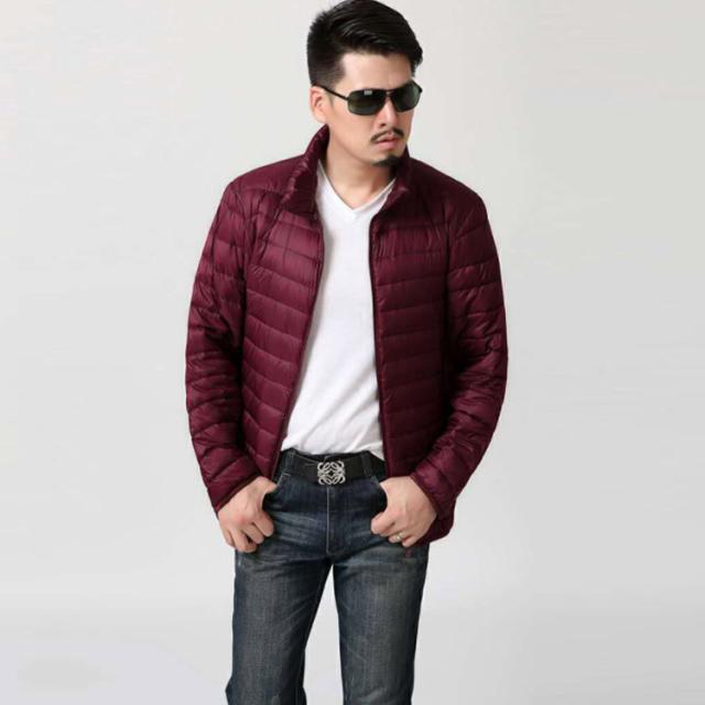 軽量 メンズ ダウンジャケット 暖かい スタンドカラー 冬 アウター 保温 防寒 防風 冬服 メンズファッション ショート ダウンコート 綿入れ 大きいサイズ メンズ 薄手 インナーダウン ライトダウン スタンドカラー インナー