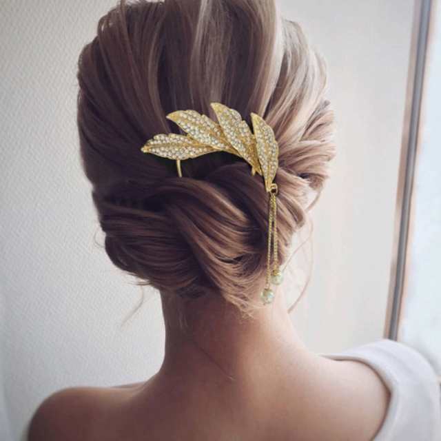 レディース かんざし ヘアアクセサリー 浴衣 パーティー 髪留め ラインストーン ゆらゆら 簪 Uピン 送料無料 パール フォーマル ドレス  の通販はau PAY マーケット - UTshop
