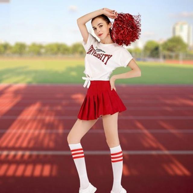 チアダンス スカート セットアップ チアリーダー衣装 衣装