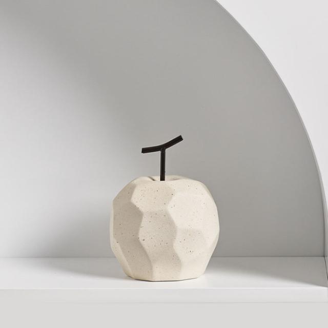 ベージュ 陶器 穴あきデザイン 置物 楽天市場】植木鉢 おしゃれ 陶器鉢 スサン16 受皿付 径16cm 高