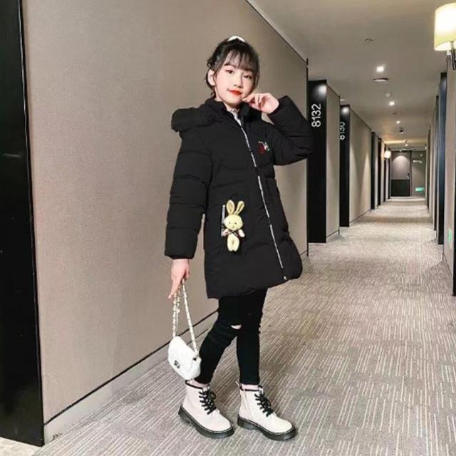 Mxatenner] ファッション [BKVB] 中綿 コート 冬 キッズロング