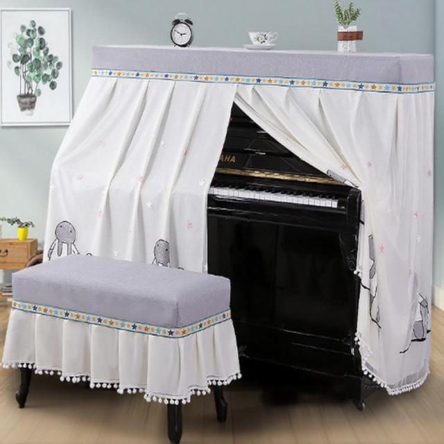 アルプス/デジタルピアノカバー・椅子カバーセット/DS-BL/フリーサイズ アルプス⁄デジタルピアノカバー・椅子カバーセット⁄DS-BL⁄フリーサイズ