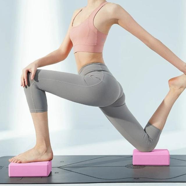 ヨガブロック ヨガ用品 ストレッチ ヨガ ポーズ 軽量 補助