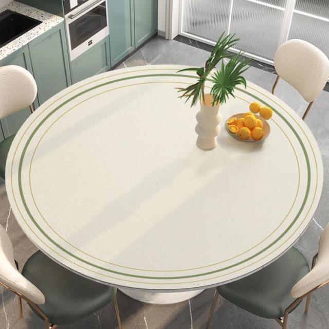 Amazon｜YQkasj テーブルクロス レース付き 北欧風 田園風 R90 モダン シンプル 防塵 食卓カバー 厚手 おしゃれ 滑り止め 円形  ティーテーブル 台所 テーブル ダイニング インテリア キッチン用品 カラー 撥水 擦り傷防止｜テーブルクロス オンライン通販 テーブルクロス モダン シンプル 食卓カバー おしゃれ 滑り止め 円形 北欧風 ティーテーブル 台所 ダイニング インテリア テーブ