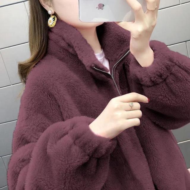 コーデ 秋 ファーコート レディース ボアパーカー アウター