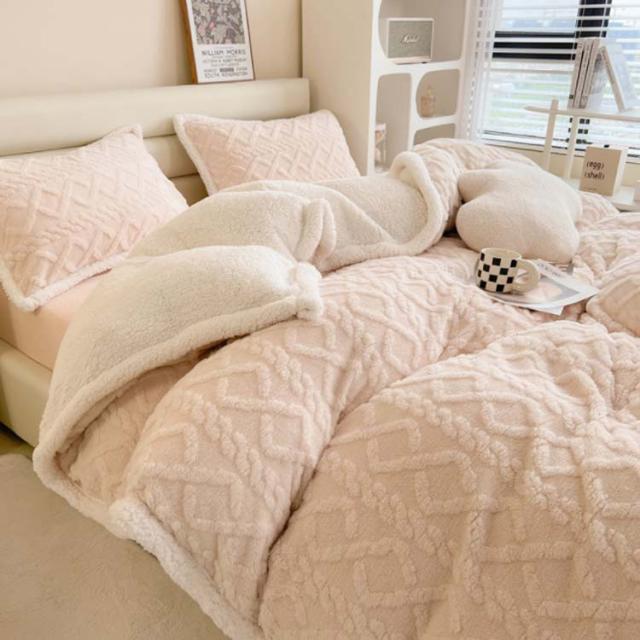 シンプル ベッド用品  3点セット3 ポリエステル ベッド用品 掛け布団カバー 3点セット フリル 花柄