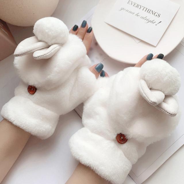 【もこもこ可愛い♡】HERMES★エルメス★ミトン 手袋 もこもこ感が可愛い♡】HERMES ミトン 手袋