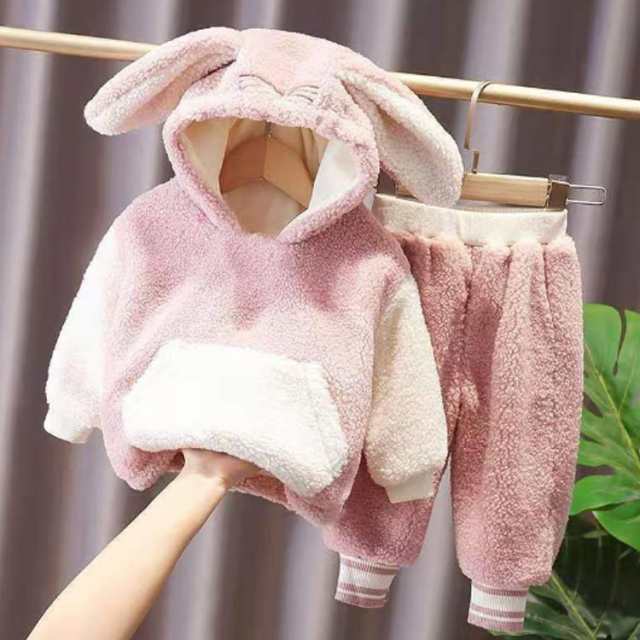 3歳 ウサギ パーカー 2歳 ベビー服 もこもこ パンダ プレゼント ギフト