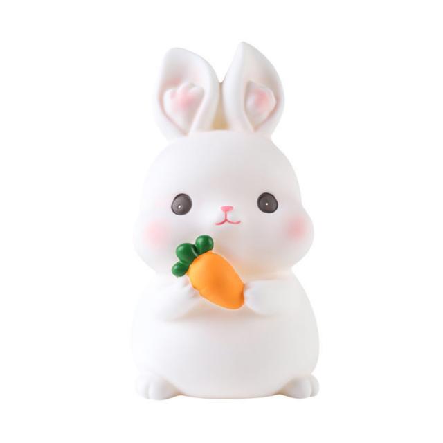うさぎ✴︎ 3582 しろいうさぎ：おもちゃ：百町森