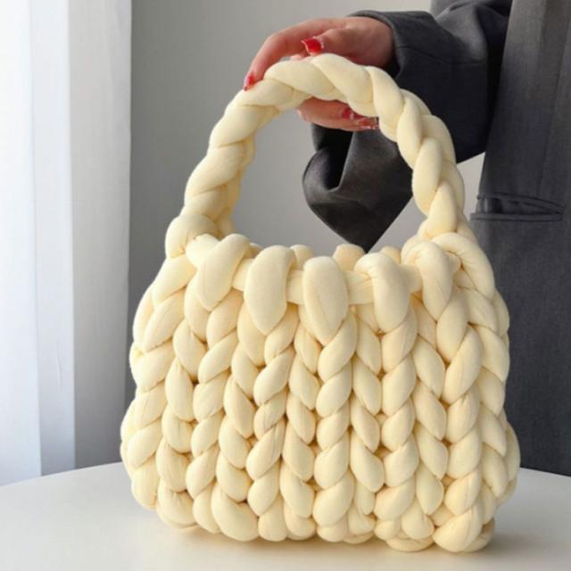 手持ちバッグ トートバッグ もこもこ ハンドバッグ 鞄 チャン